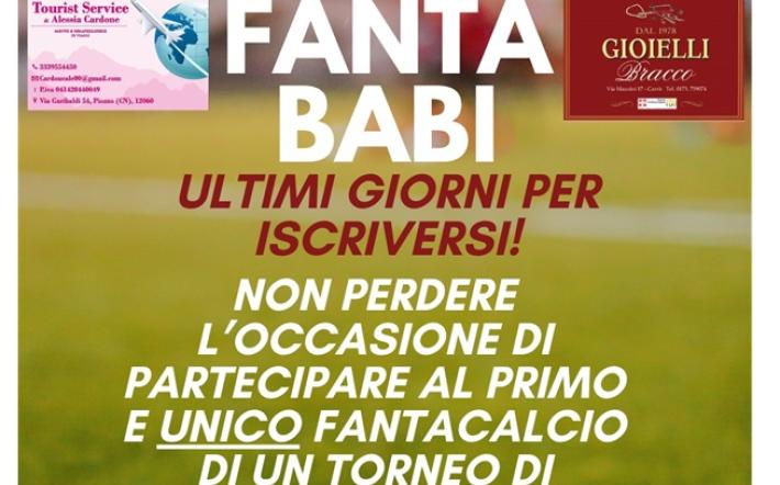 A Carrù il "Fanta Babi", il primo fantacalcio per un torneo di paese 