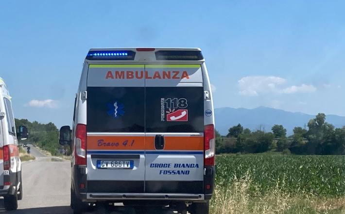Ormea: centauro fuoristrada sulla statale 28 