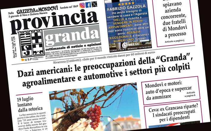 Dazi americani: le preoccupazioni della “Granda”, agroalimentare e automotive i settori più colpiti