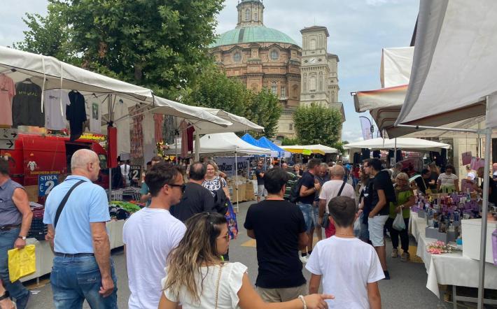 Work in progress a Vicoforte per la Fiera del Santuario