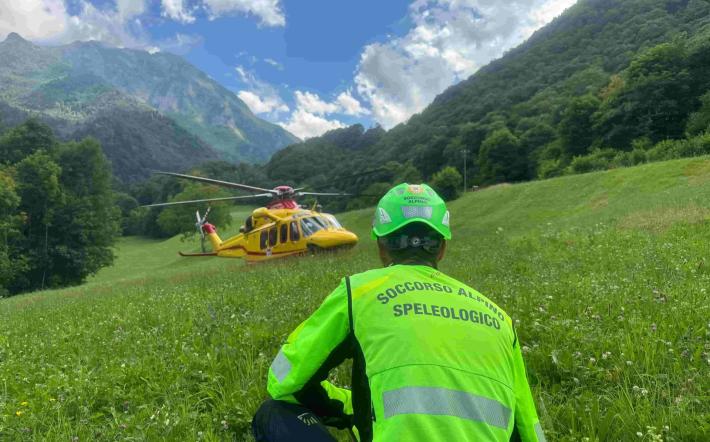 Ragazza soccorsa con l’elisoccorso a Certosa di Pesio per un problema cardiaco