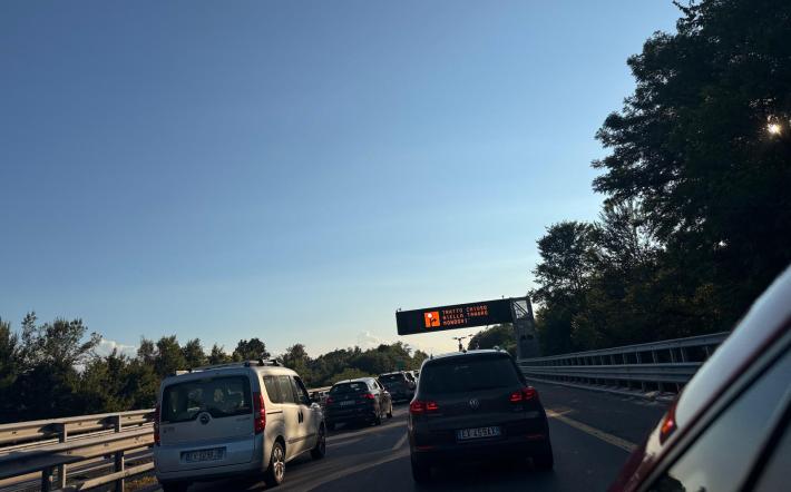 Galleria Gay dei Monti, incendio su un mezzo pesante: riaperta in serata la A6 tra Niella Tanaro e Mondov&igrave;