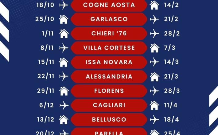 Annunciati i calendari e la formula del campionato: Mondov&igrave; Volley all'esordio con Palau