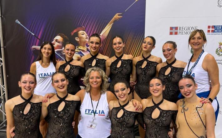 Carrù twirling argento mondiale 