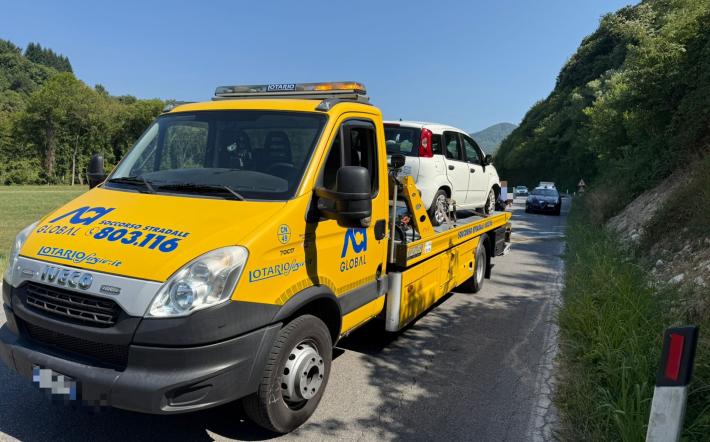 Frabosa Sottana: incidente stradale tra i Gosi e l'Alma