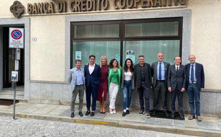 Chiusa di Pesio: inaugurati i nuovi locali della filiale Bcc Pianfei-Rocca de’ Baldi
