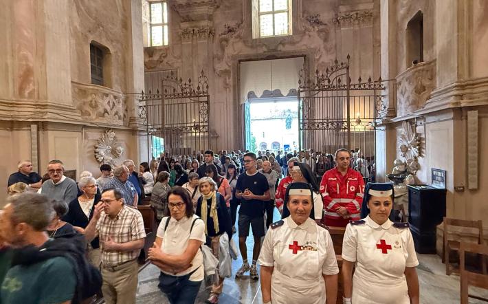 Vicoforte, la Croce Rossa in prima linea durante la Fiera