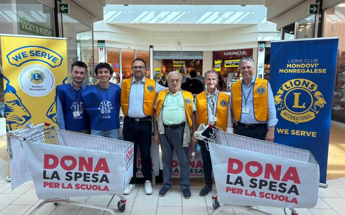 Mondoví, Lions e Leo Club: service per aiutare le scuole monregalesi
