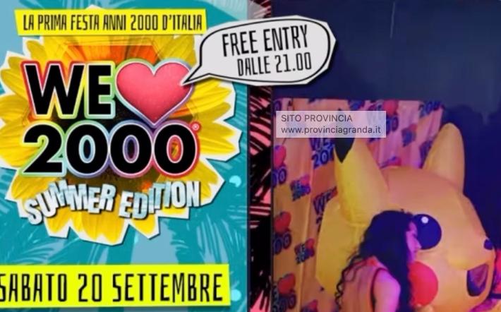 Mondovì, "We love 2.000!". Si balla in piazza della Repubblica, ingresso gratuito
