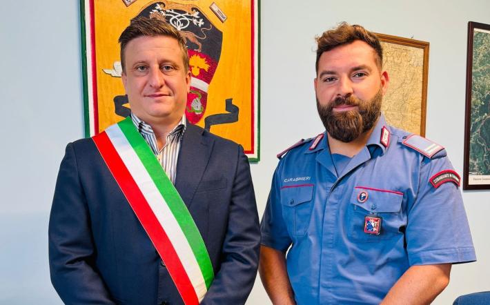 Il maresciallo Maniera nuovo comandante di stazione a San Michele Mondovì
