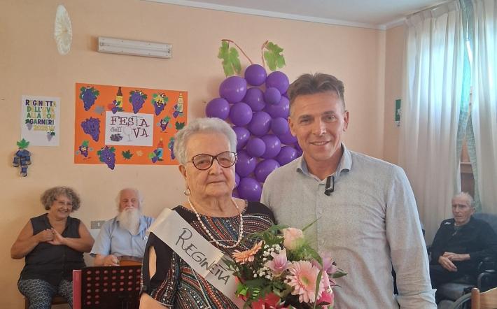 Anche la Casa di Riposo di Carrù ha la sua "Reginetta": Lucia Zavatteri