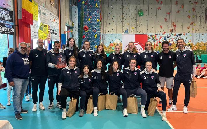 La premiazione delle pumine a termine del torneo
