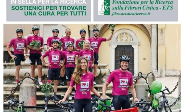 Venerdì (3 ottobre) arriva il Charity Bike Tour per la Fondazione Fibrosi Cistica 