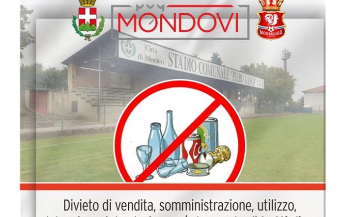divieto bottiglie vetro 