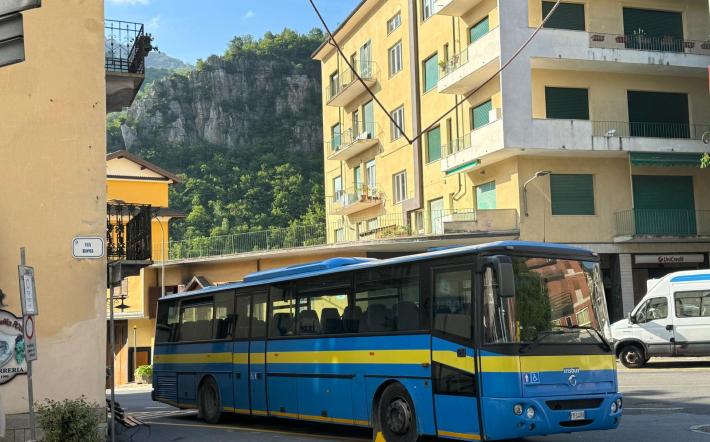 Alta Val Tanaro, bus fermi: sequestrati mezzi e sede di RT Piemonte 