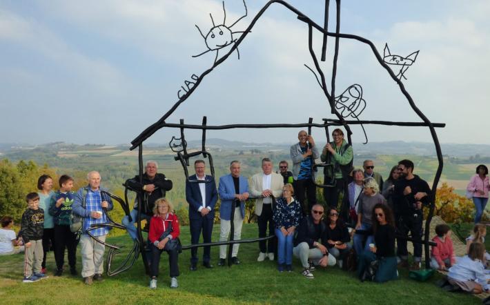 Dogliani: Merenda in Valdibà per scoprire la casa senza muri di Petrit Halilaj 