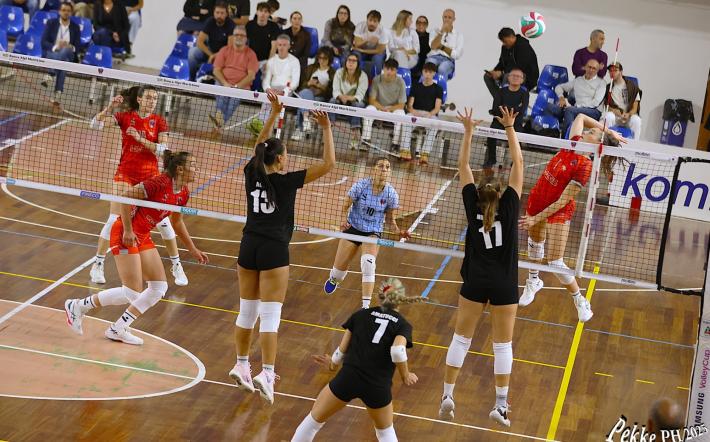Un momento della gara contro Palau - foto Luciano Pecchenino