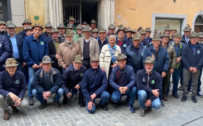 A Mondovì l’assemblea annuale dei Capigruppo Alpini: 51 rappresentanti per 2.500 penne nere