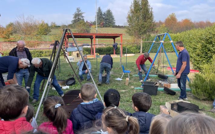 Mattinata di festa per i bambini della scuola dell’infanzia di Vicoforte