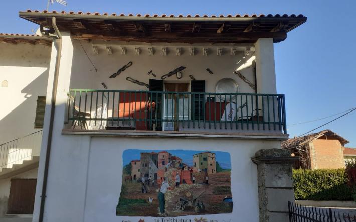 Niella Tanaro: ultimato il nuovo murale in borgata Camigliasca