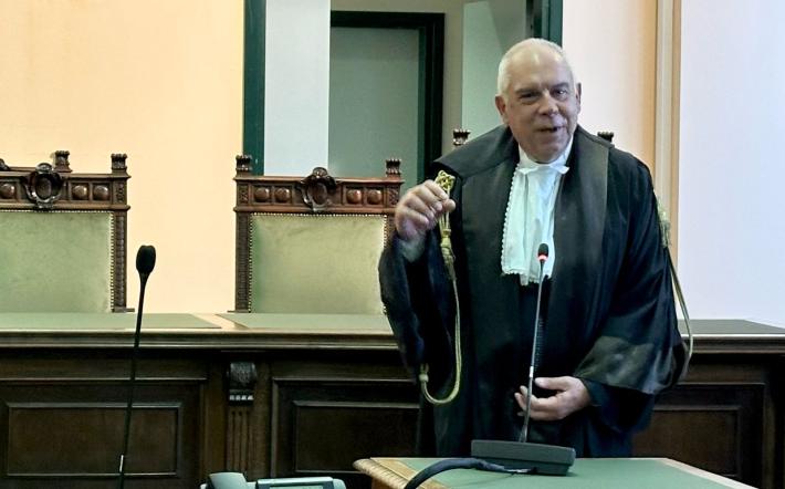 Il tribunale di Cuneo ha dato il benvenuto al suo nuovo presidente