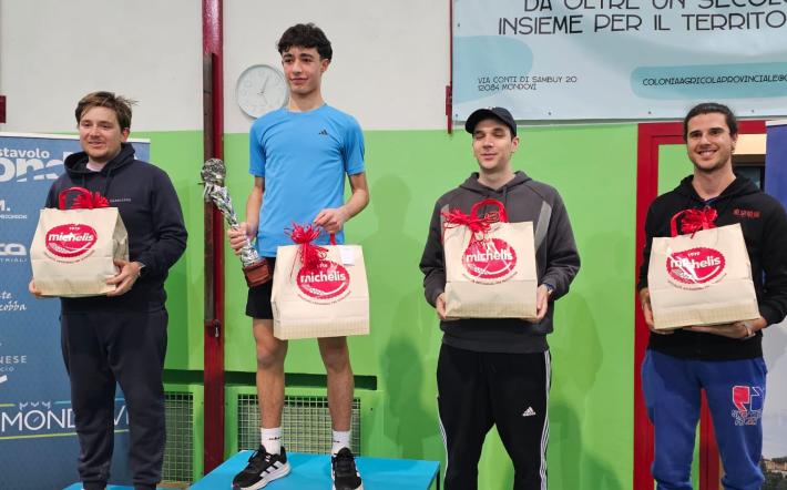 Mondovì, torneo di tennis tavolo a cura di Lions, e Rotary cittadini: raccolti fondi per la società monregalese