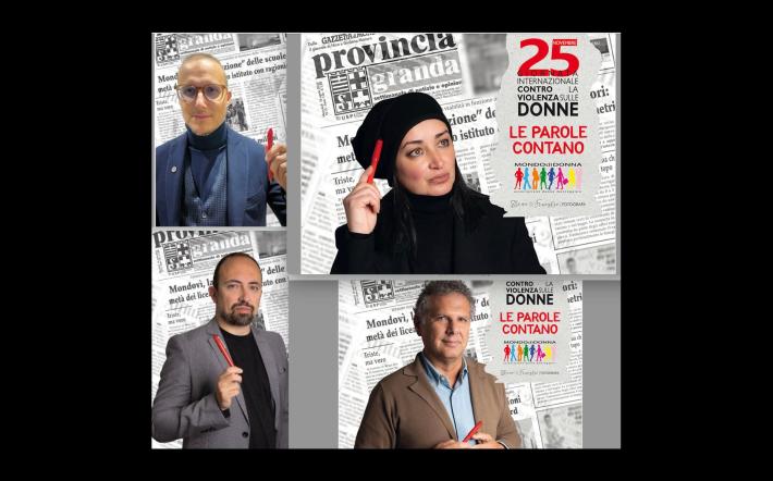 Oggi, 25 novembre, a "Provincia", abbiamo deciso di "METTERCI LA FACCIA". Grazie all'associazione Mondodidonna.