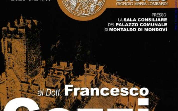 Montaldo Mondovì: sigillo di bronzo all’uomo di legge Francesco Cozzi 
