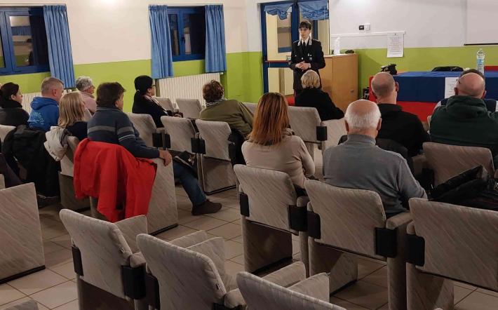 Proteggersi da furti e truffe: incontro con i carabinieri a Vicoforte