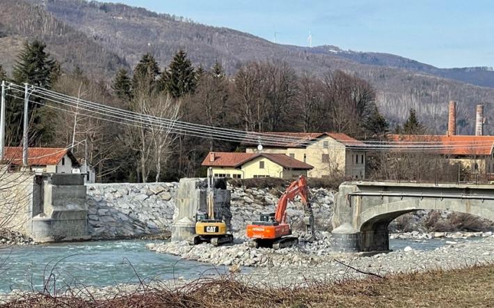 ponte Lepetit Statale 582 Garessio