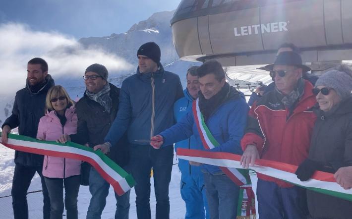 Inaugurata ad Artesina la nuova seggiovia sulla Turra