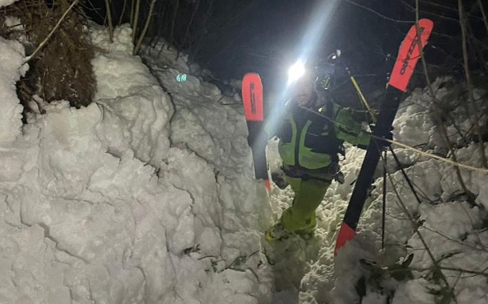Ad Artesina intervento del Soccorso Alpino