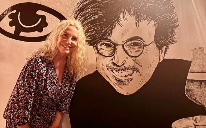 Antonella Clerici a Zanzibar nel resort del piozzese Teo Musso