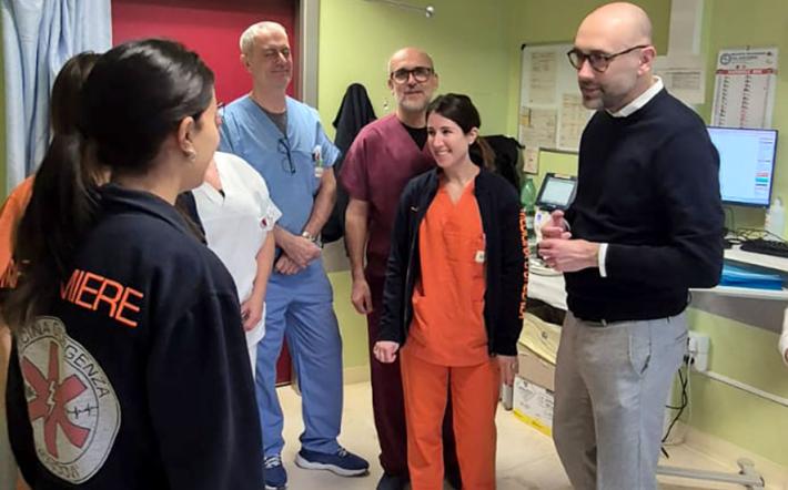 Mondov&igrave;, ospedale: oltre 500 parti e 46 mila passaggi al Dea. Il sindaco Robaldo: &laquo;Presidio indispensabile, si concludono i lavori per la Terapia intensiva&raquo;