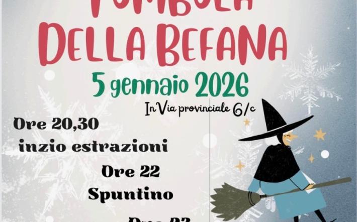 Belvedere Langhe: stasera torna la Tombola della Befana