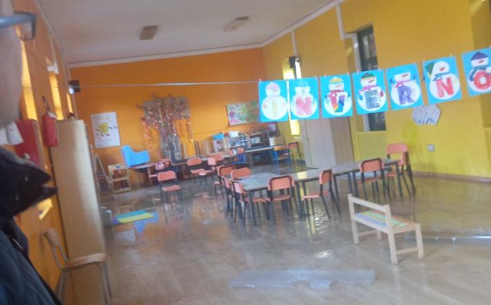 Peveragno: perdita d'acqua alla scuola dell'infanzia, ma grazie al pronto intervento garantita l'apertura 