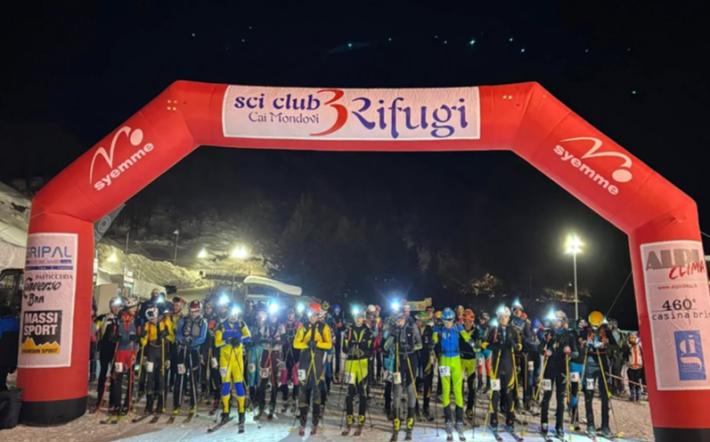 partenza vertical prato nevoso