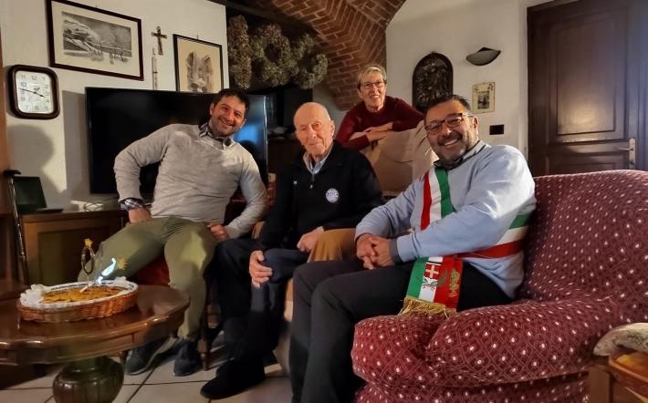 Crava: auguri a Sebastiano Fissore