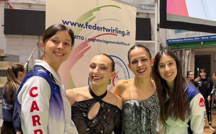 Chiera Bonino twirling 