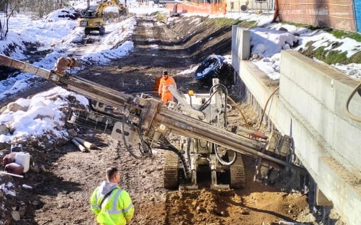 Chiusa Pesio: prende forma la nuova pista ciclopedonale verso Sant&rsquo;Anna