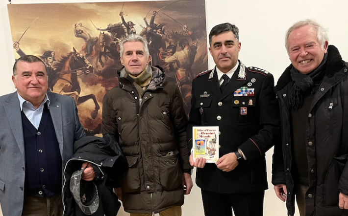 Il Colonnello dei carabinieri di Cuneo Marco Piras &egrave; Uomo di Mondo