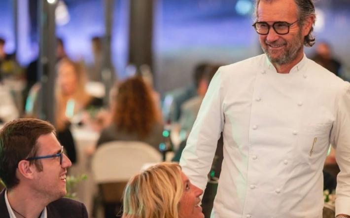 La cucina stellata di Carlo Cracco incanta Prato Nevoso