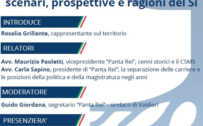 San Michele: incontro sul referendum con Panta Rei