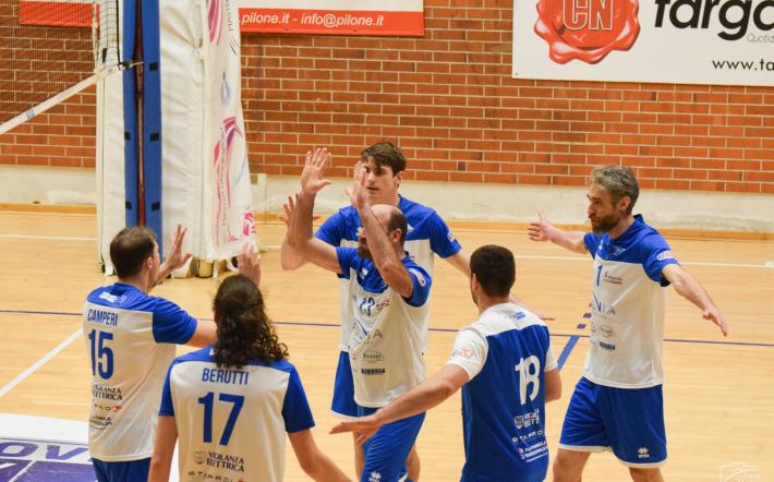 Esultanza del Vbc Mondov&igrave;