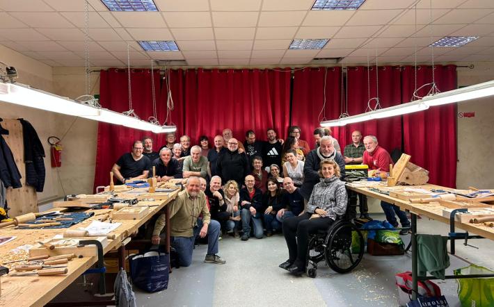 Niella Tanaro: concluso il quinto corso di scultura su legno