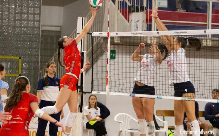 Francesca Bosso all'attacco - foto Cristiano Silvestri