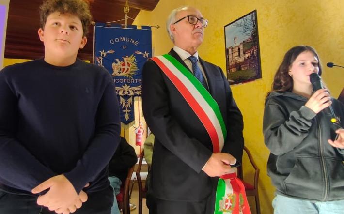 Vicoforte: il sindaco dei ragazzi ha presentato la sua Giunta