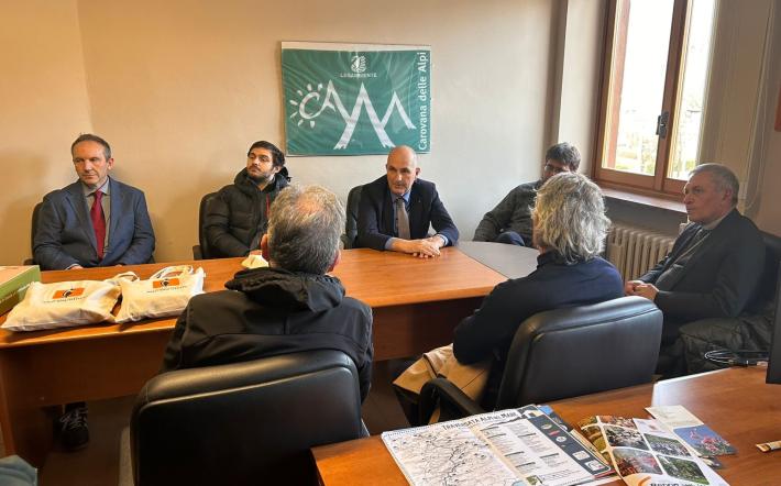 Chiusa Pesio: la visita pastorale del vescovo Miragoli