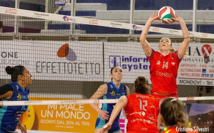 Sara Colombano in azione - foto Cristiano Silvestri