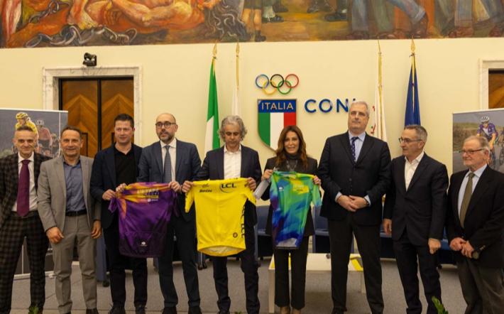 presentazione CONI Etape Santanch&egrave;